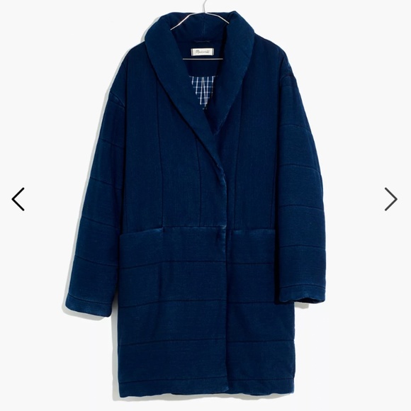 Madewell Denim Dumont Quilted Jacket In 